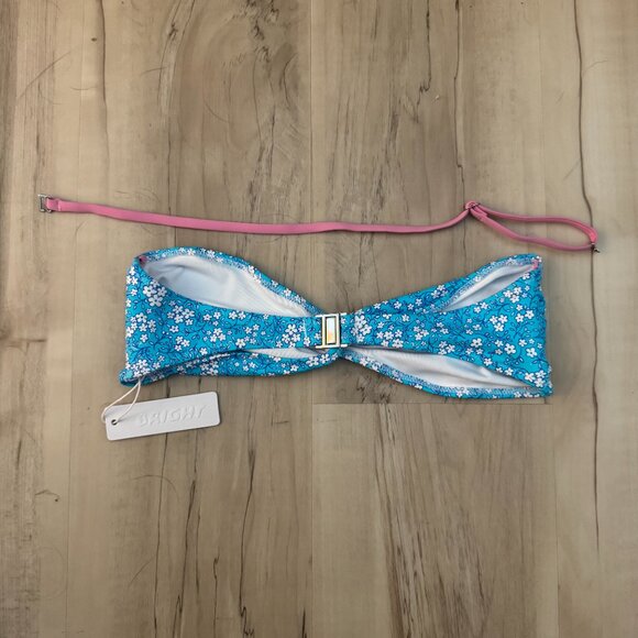 Bright Swimwear NiaTop in Paradise Blue, size small - Picture 4 of 7
